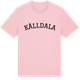 Pink Cotton t-shirt med Källdala böjd t-shirt