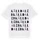 Källdalen ordlek t-shirt