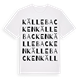 Källebacken ordlek t-shirt