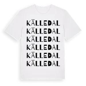Källedal ordlek t-shirt – ekologisk bomull t-shirt från Pinshirt
