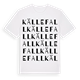 Källefall ordlek t-shirt