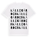 Kållegården ordlek t-shirt