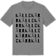 Mid Heather Gray t-shirt med Källekärr ordlek t-shirt