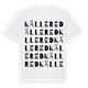 Källered ordlek t-shirt
