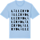 Blue Soul t-shirt med Källeryd ordlek t-shirt