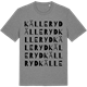 Mid Heather Gray t-shirt med Källeryd ordlek t-shirt