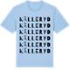 Blue Soul t-shirt med Källeryd ordlek t-shirt