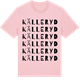 Pink Cotton t-shirt med Källeryd ordlek t-shirt