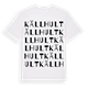 Källhult ordlek t-shirt