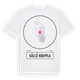 White t-shirt med Källö-Knippla t-shirt