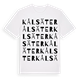 Kålsäter ordlek t-shirt