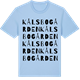 Blue Soul t-shirt med Kålsbogården ordlek t-shirt