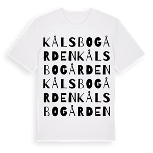 Kålsbogården ordlek t-shirt – ekologisk bomull t-shirt från Pinshirt