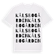 Kålsbogården ordlek t-shirt