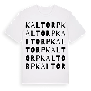 Kaltorp ordlek t-shirt – ekologisk bomull t-shirt från Pinshirt