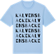 Blue Soul t-shirt med Kalvens Backe ordlek t-shirt