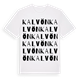 Kalvön ordlek t-shirt