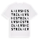 Kalvshestre ordlek t-shirt