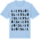 Blue Soul t-shirt med Kalvsjöås ordlek t-shirt
