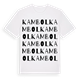 Kambol ordlek t-shirt
