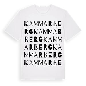 Kammarberg ordlek t-shirt – ekologisk bomull t-shirt från Pinshirt