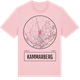 Pink Cotton t-shirt med Kammarberg t-shirt