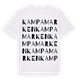 Kampamarken ordlek t-shirt
