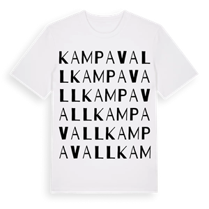 Kampavall ordlek t-shirt – ekologisk bomull t-shirt från Pinshirt