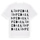 Kämpedal ordlek t-shirt