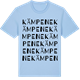 Blue Soul t-shirt med Kämpene ordlek t-shirt