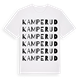 Kamperud ordlek t-shirt