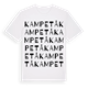 Kampetå ordlek t-shirt