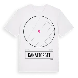 Kanaltorget t-shirt – ekologisk bomull t-shirt från Pinshirt
