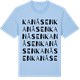 Blue Soul t-shirt med Kanåsen ordlek t-shirt