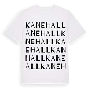 Kanehall ordlek t-shirt – ekologisk bomull t-shirt från Pinshirt