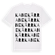 Kanekärr ordlek t-shirt