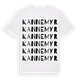 Kannemyr ordlek t-shirt