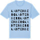 Blue Soul t-shirt med Kantenberg ordlek t-shirt