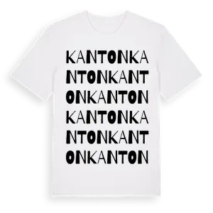 Kanton ordlek t-shirt – ekologisk bomull t-shirt från Pinshirt