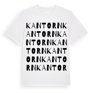 Kantorn ordlek t-shirt – ekologisk bomull t-shirt från Pinshirt