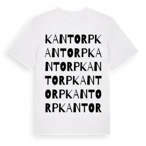 Kantorp ordlek t-shirt – ekologisk bomull t-shirt från Pinshirt