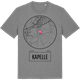 Mid Heather Gray t-shirt med Kapelle t-shirt