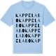 Blue Soul t-shirt med Kappelabo ordlek t-shirt