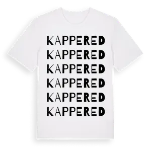 Kappered ordlek t-shirt – ekologisk bomull t-shirt från Pinshirt