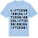 Blue Soul t-shirt med Kaptensgården ordlek t-shirt