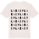 Vintage White t-shirt med Karaby ordlek t-shirt