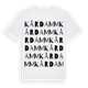 Kårdamm ordlek t-shirt