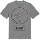 Mid Heather Gray t-shirt med Kareby t-shirt