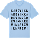 Blue Soul t-shirt med Kårevik ordlek t-shirt