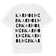 Karholmen ordlek t-shirt